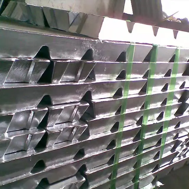 Best Seller Costing Material Zinc Ingot 99.995% Zinc Alloy Ingot