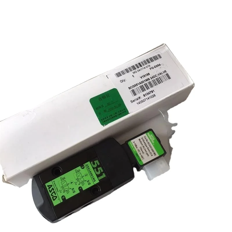 Соленоидный клапан с одной катушкой 1/4 дюйма 24 В SCG531C001MS SCG531C017MS