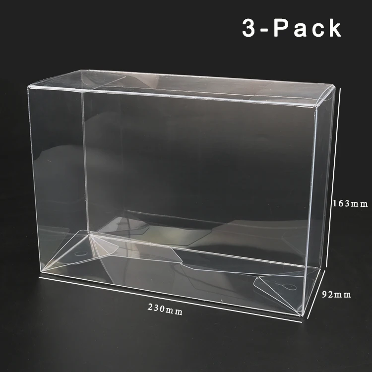 Clear Plastic Acrylic Acid Free Protector Case for Acryl 0.5mm Pop Ribe Show Box