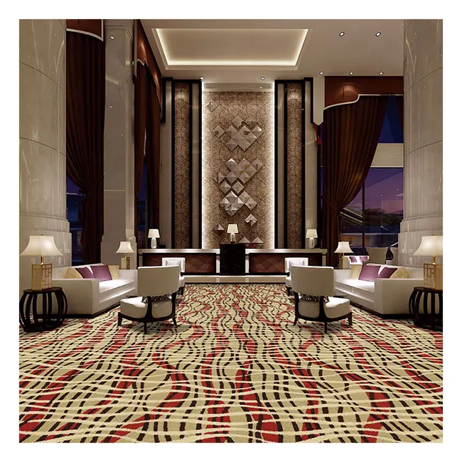 Пятизвездочный роскошный настенный ковер для отеля от производителя