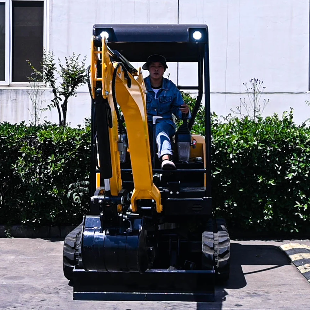 Diesel Engine High Work Efficiency Remote Control New 3.5 Ton Mini Excavator