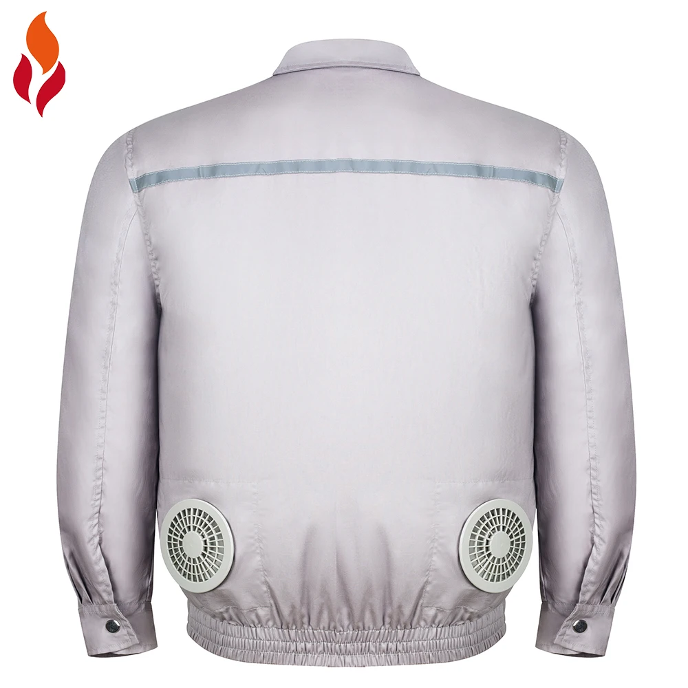 NUANRONG American Summer Clothing Company 12V 2A USB Recharge Cooling Jacket Functional Wear Outdoor Clothing