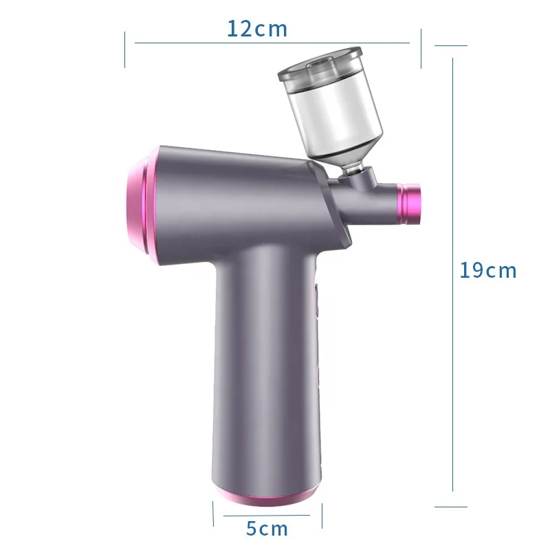 Wireless Rechargeable Cordless Barber Scalp Care Air Brush Hair Airbrush Barber Cake tools