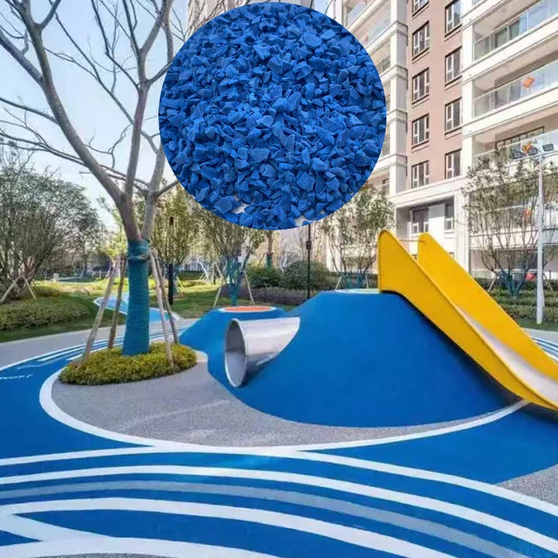 Резиновые гранулы EPDM устойчивые к истиранию резиновые для спортивных сооружений