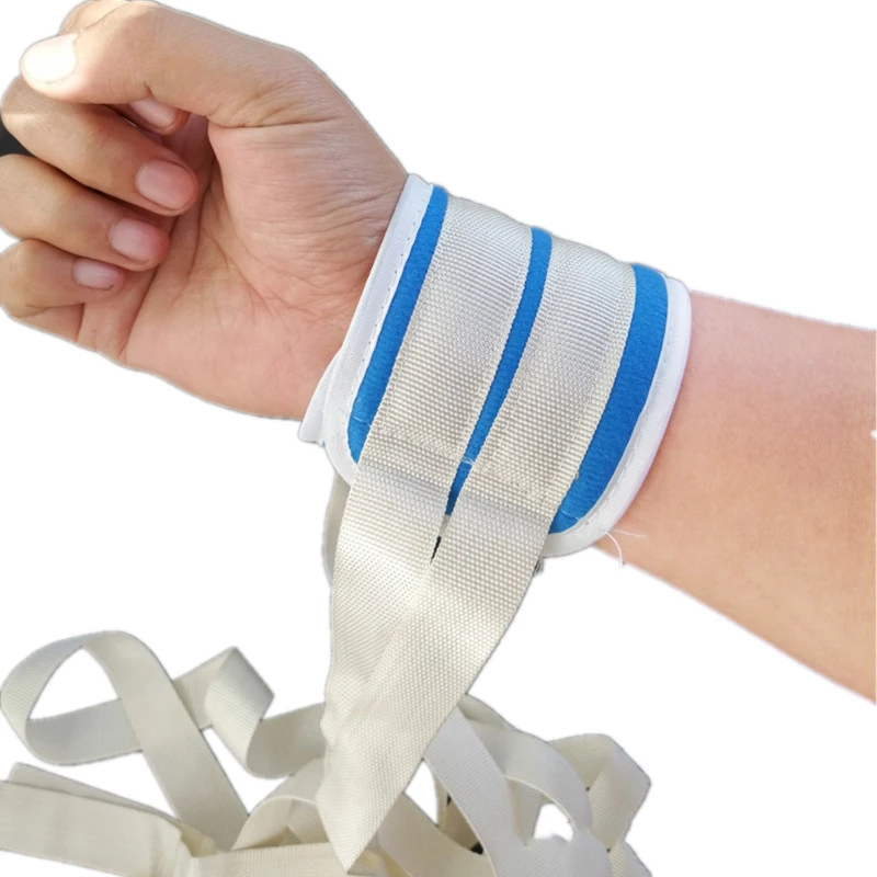 Adjustable Nylon Restraint Straps Medical Seat Safety Anti-Fall Waist Belt Comfortable Belt