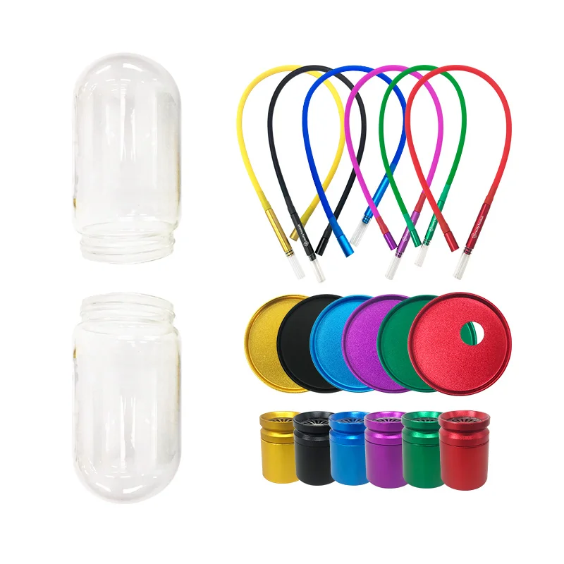 Custom Logo And Color Shisha Gravity hookah For Shesha Hookah Accessories 360 Sandglass Gravity Hookah