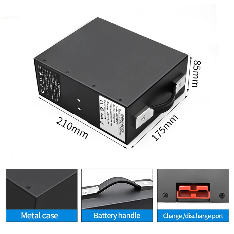 NLK Factory Prices Electric Forklift Battery 48V 13Ah/15.6Ah/18Ah18650 cells BMS lithium ion battery pack for electric forklifts