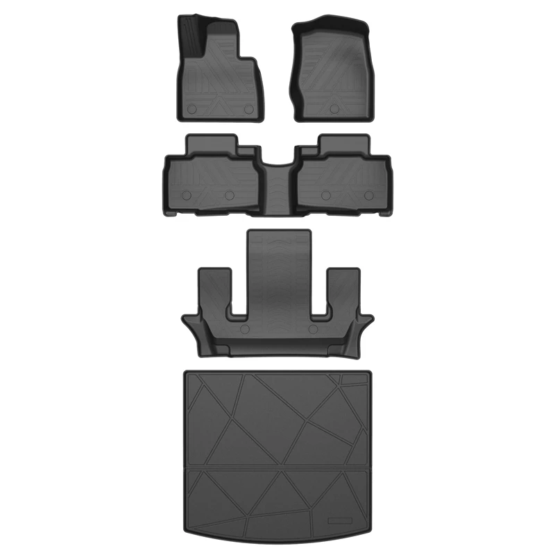 Waterproof car foot mat custom TPO TPE 3d luxury car floor mats Ford