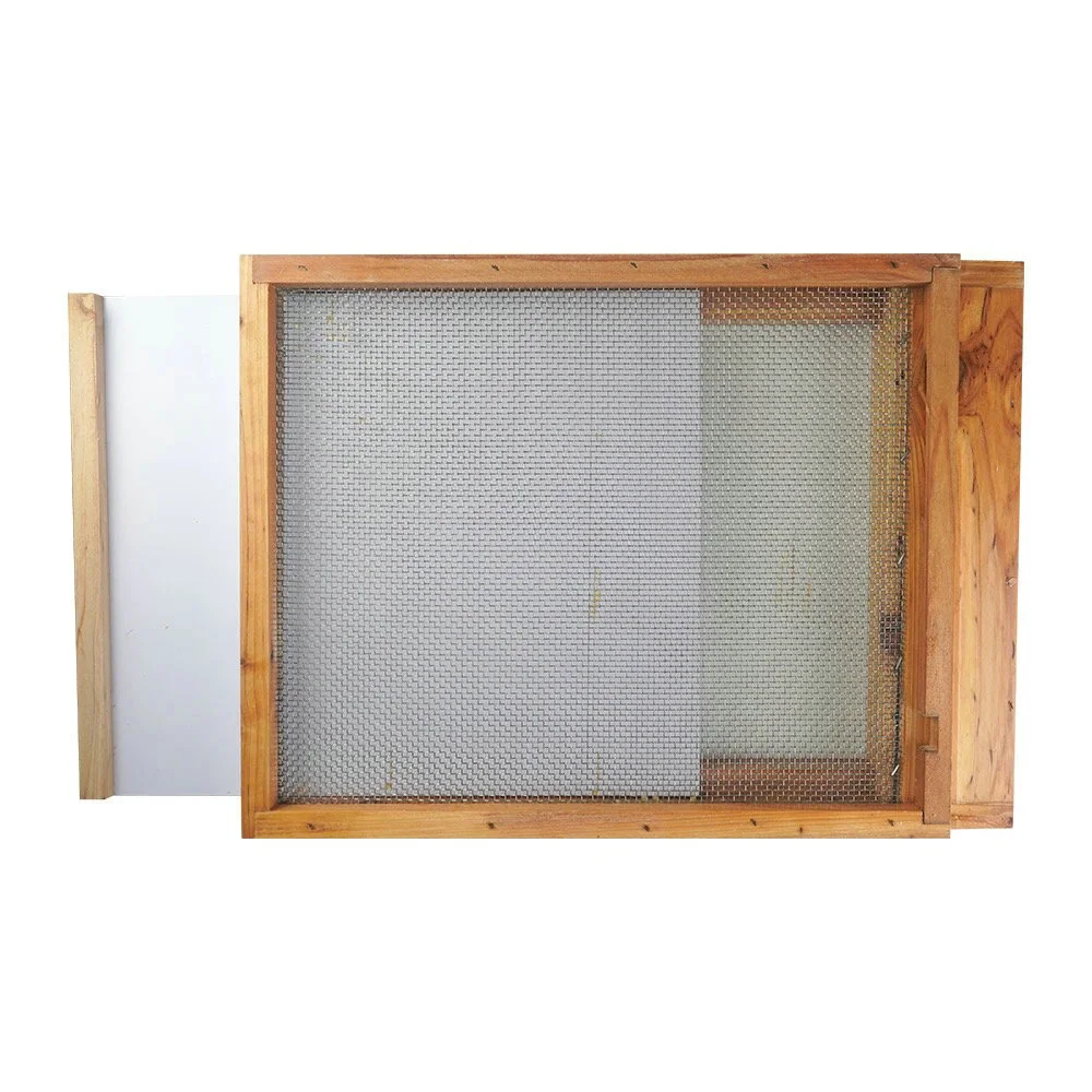 2024 Beekeeping beehive Mesh Base With Galvanized Drawer for 10 Frame Beehive