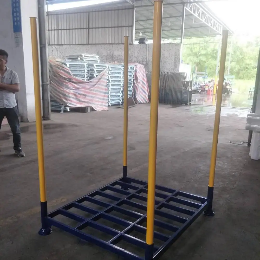 Warehouse customized best selling steel frame storage rack and cage rolling rack