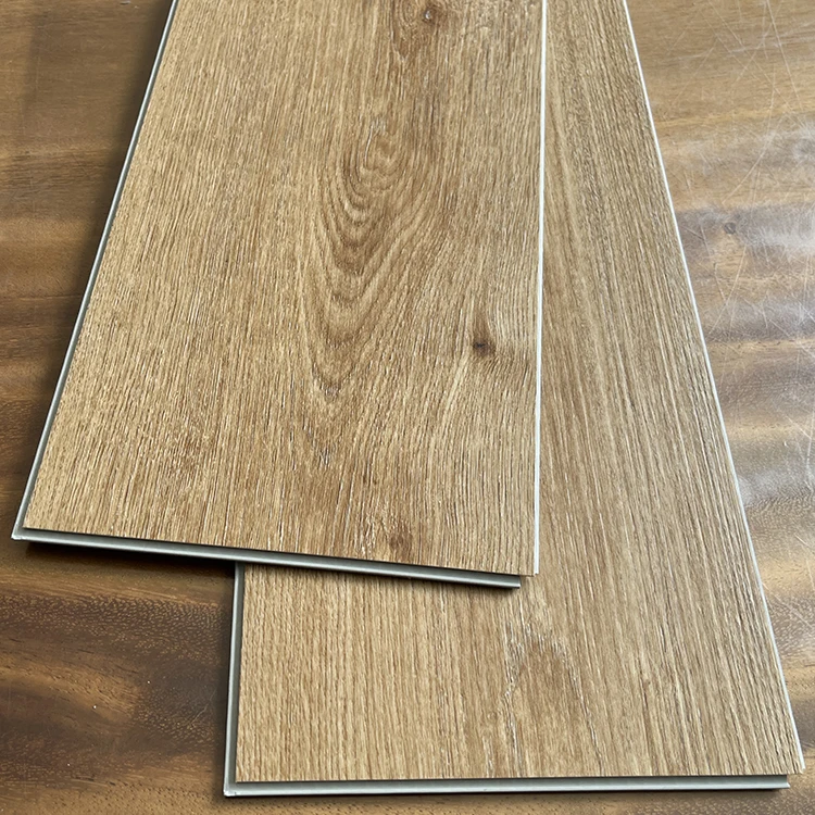 Indoor waterproof 4mm 5mm 6mm 8mm wood grain rigid core pvc plastic plank click lock