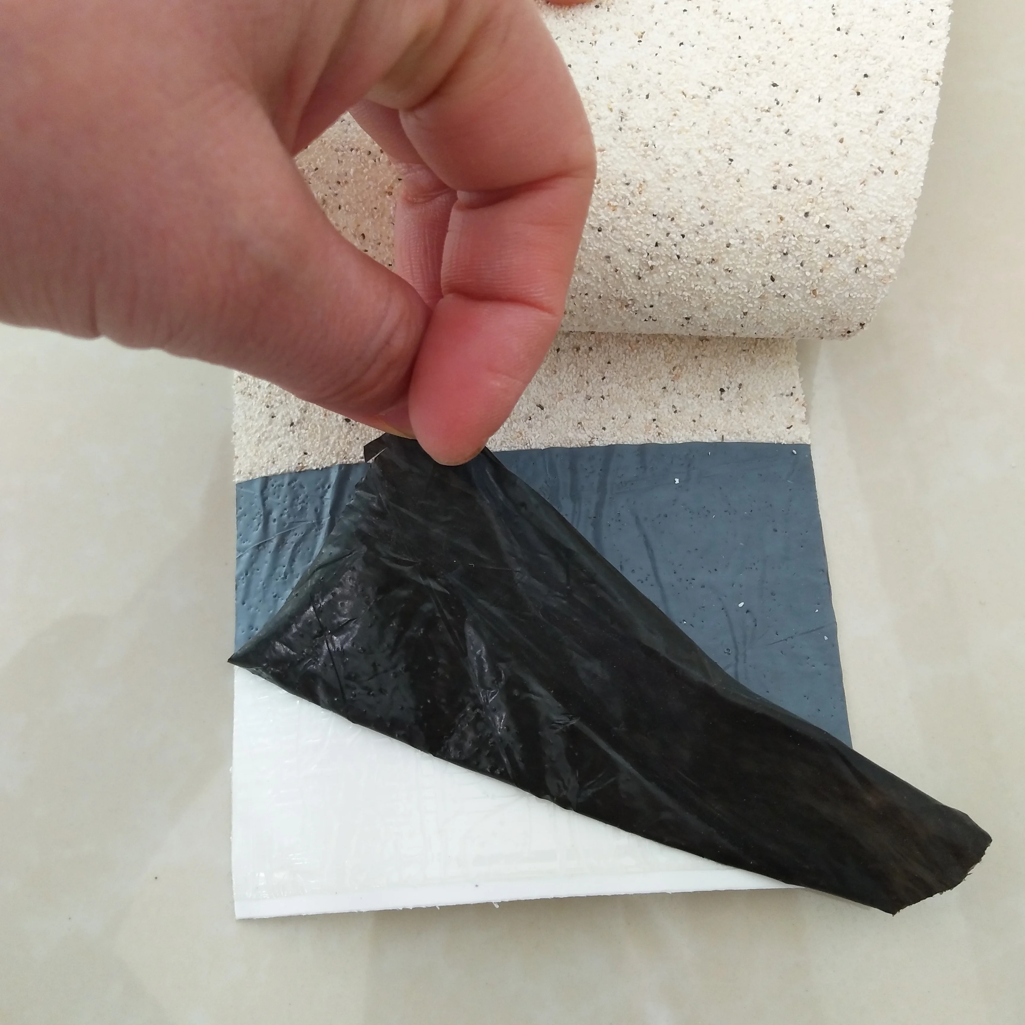water proof Hight Quality  EU Quality Below Ground 1.5mm Waterproofing Hdpe Self-adhesive Waterproof Membrane