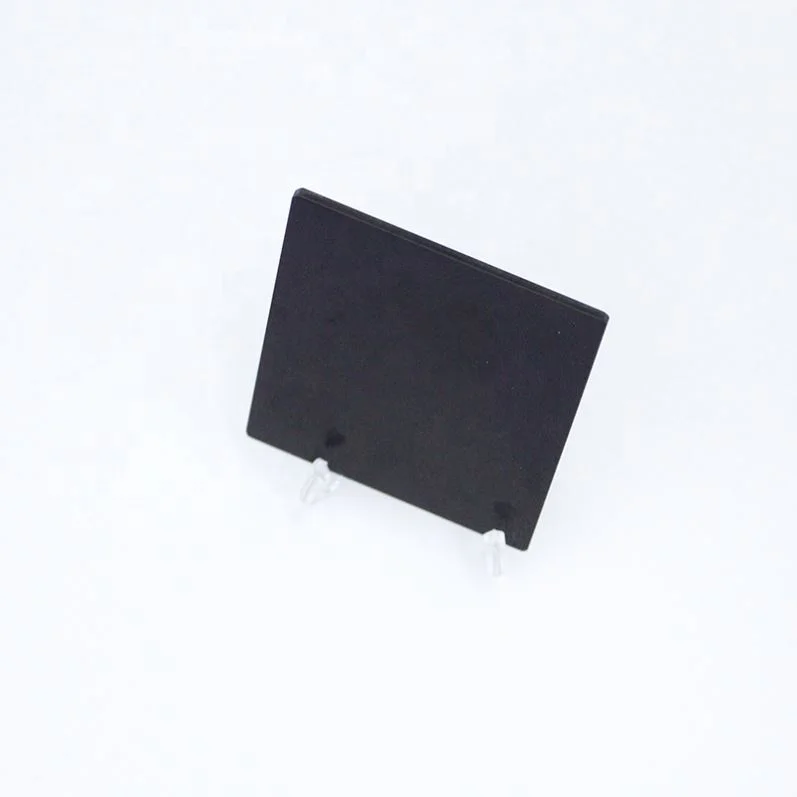 Customize Shape Infrared black optical UV filter glass ZWB1 U340