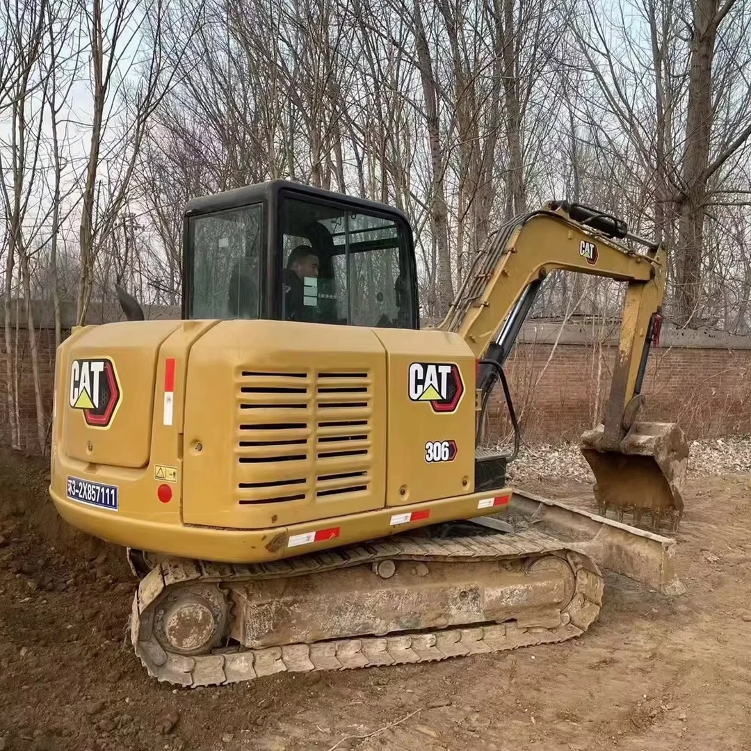 Мини-экскаватор Caterpillar CAT 303 5 резиновый гусеничный 304 CAT306 CAT307 cat303 небольшой экскаватор с бульдозером