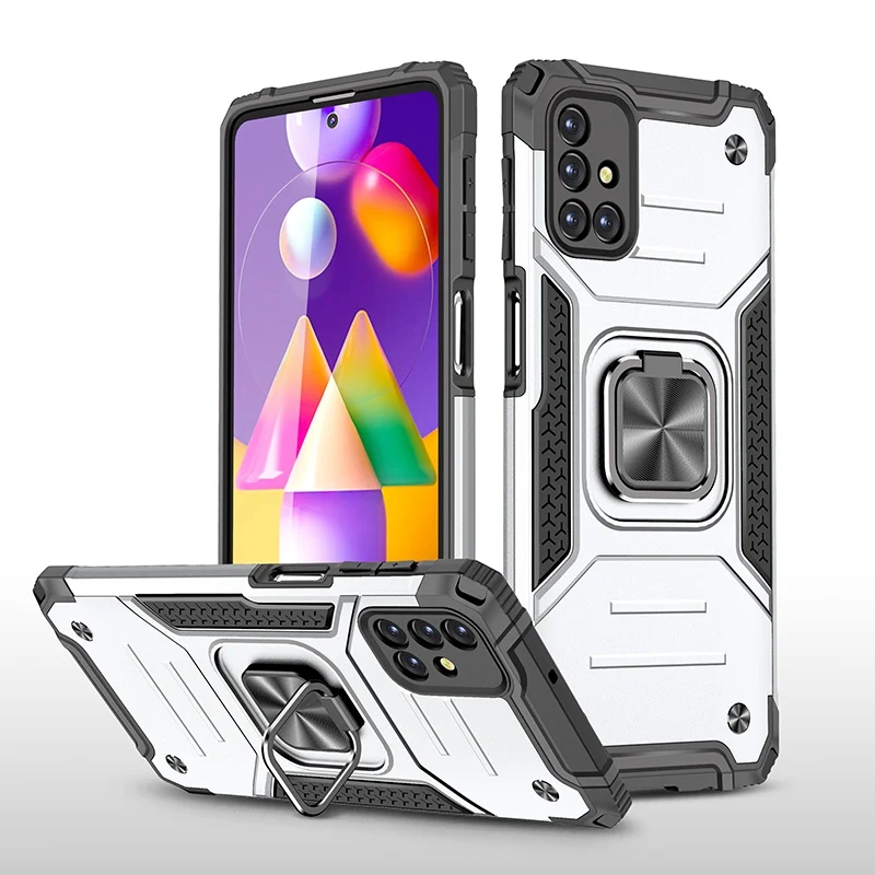 Free Sample Drop Protection Bumper Back Cover for Samsung Galaxy M31S Tough Rugged Phone Case