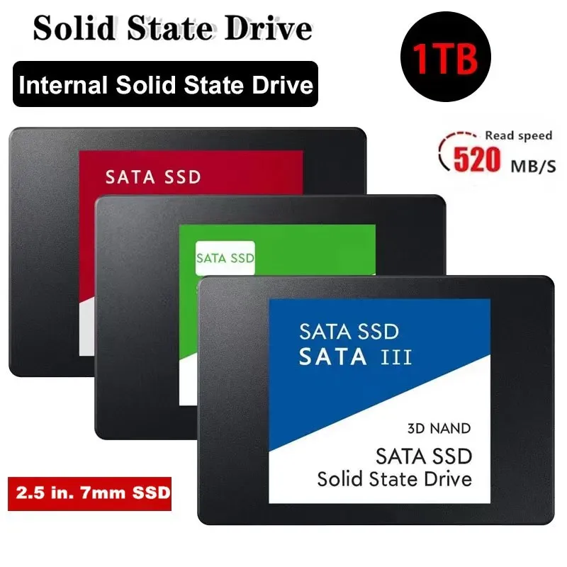Wholesale Oem 2.5 Inch Sata3 ssd 64gb 120gb 240gb 250gb 500gb 1tb Internal Hard Drive disco duro soli do ssd