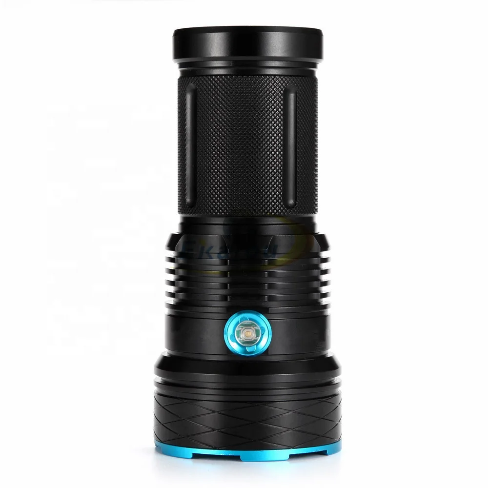  Светодиодный фонарик 12x XM-L T6 18650 водонепроницаемый тактический для кемпинга охоты