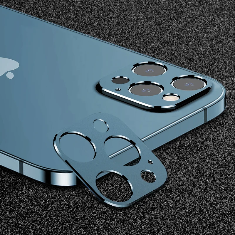 Anti-Scratch Camera Protector HD Clear with Matching Color  For Iphone 13 Pro Max Camera Lens Metal Protector