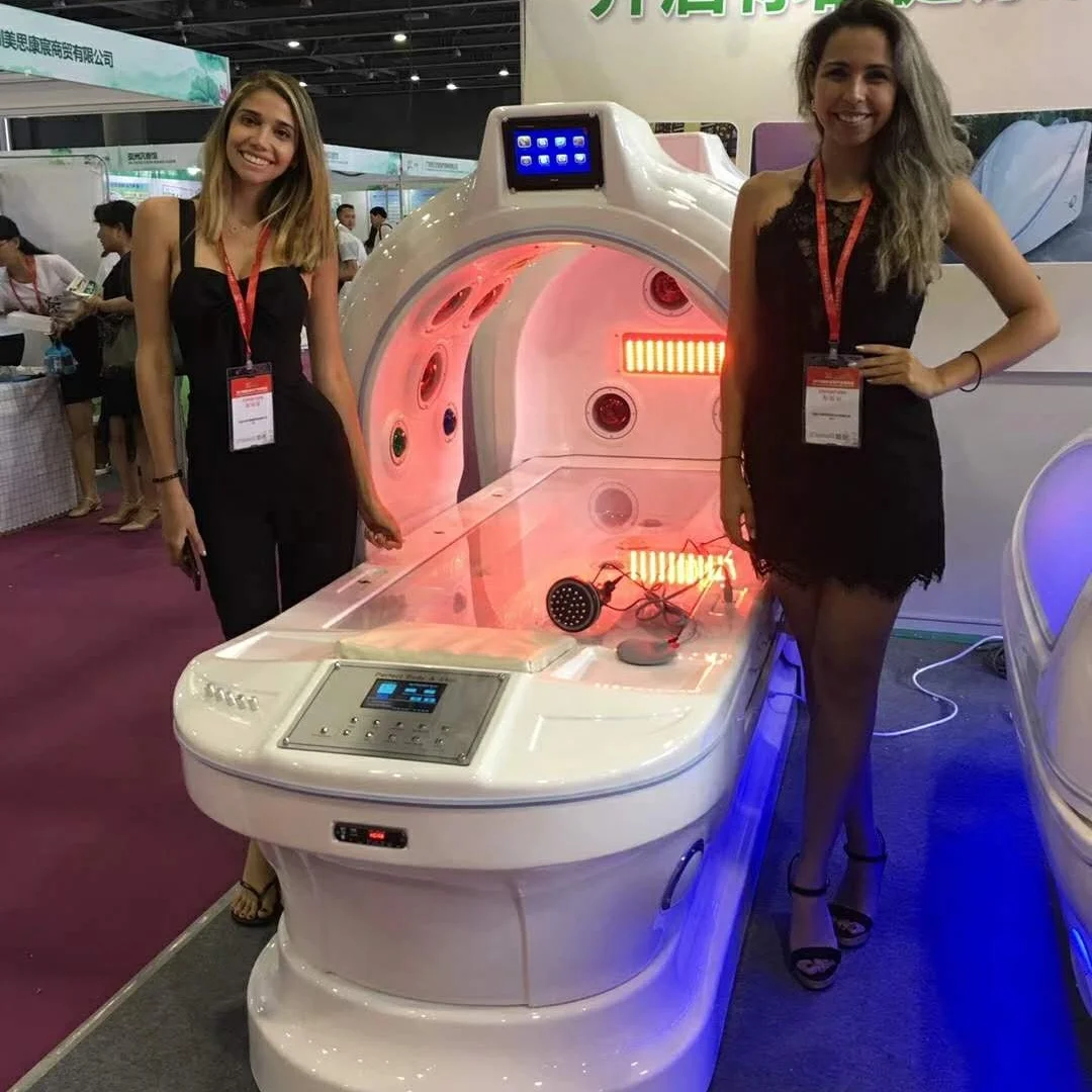 2023 big Professional infrared Slimming Spa Capsule Space Tunnel For Weight Loss infrared Heating Therapy With LED Magic Light