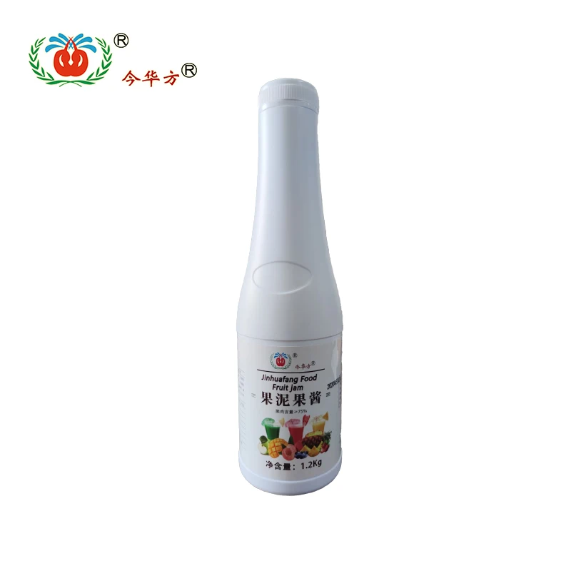 
JinHuaFang green apple fruit jam puree/juice pulp concentrate, barrel Packing 