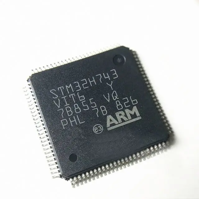 Микроконтроллеры STM32H743VIT6-MCU Высокопроизводительные и DSP с DP-FPU STM32H743VIT6