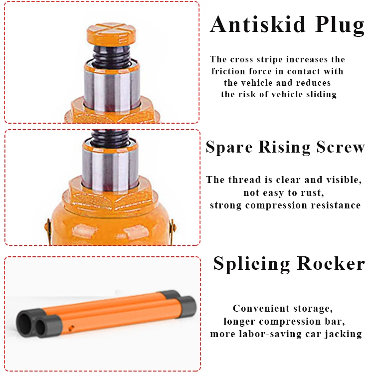 6T Hydraulic Bottle Jack