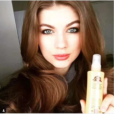 Anti Frizz Argan Oil Detangler Private Label Sheen Styling Freeze Repair Shine Hair Spray