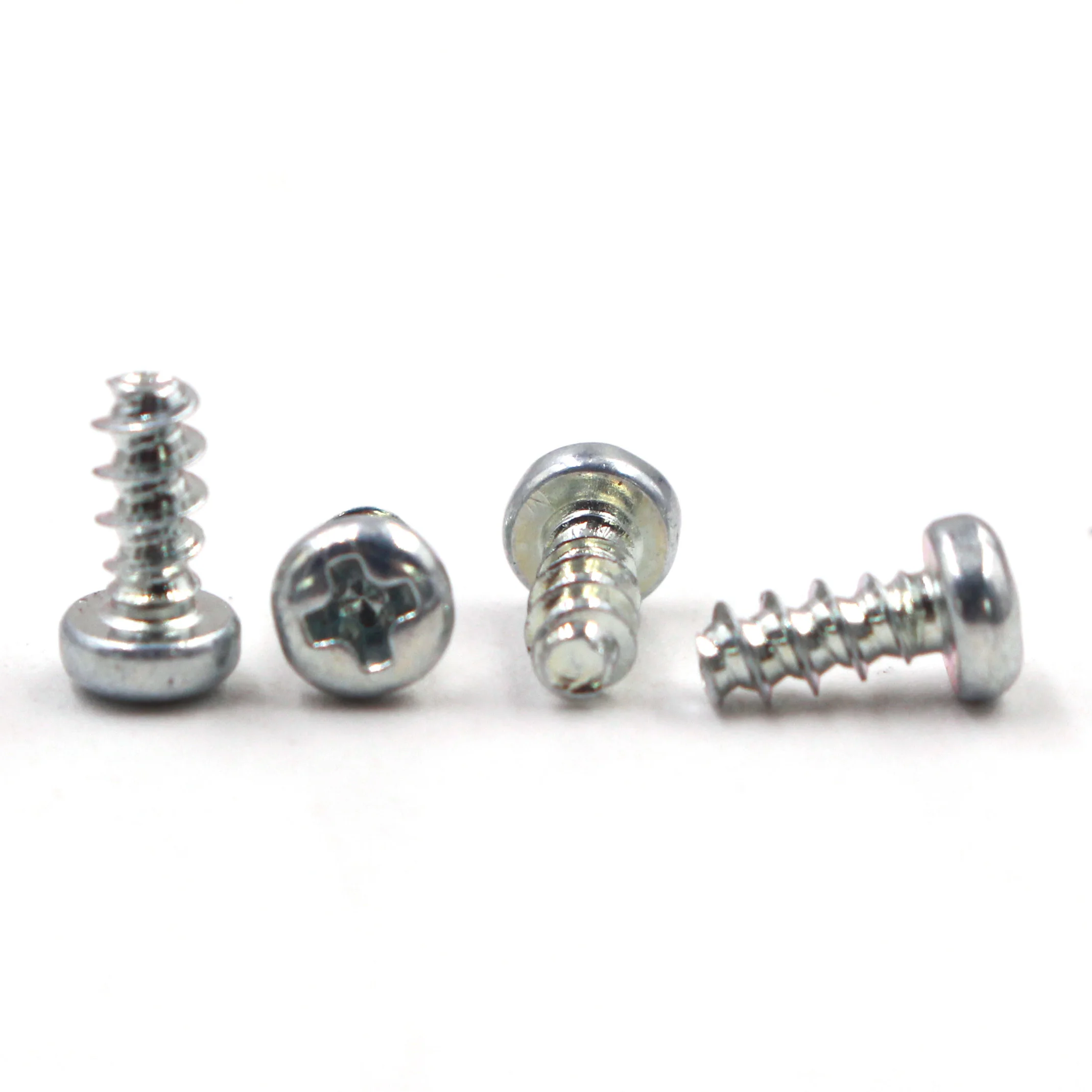 m2.5x6 Factory Stainless Steel Phillips Binding Head Self Tapping Thread Forming screw Pt Screws For Plastics