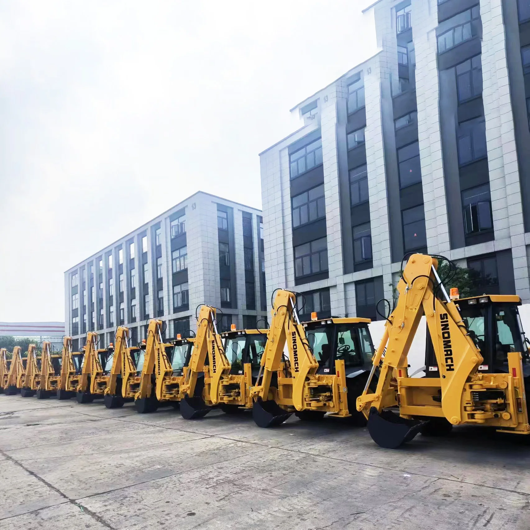 Hot Selling WZC20 4x4 backhoe loader Full hydraulic maintenance-free wet brakes front end wheel loader tractor backhoe loader