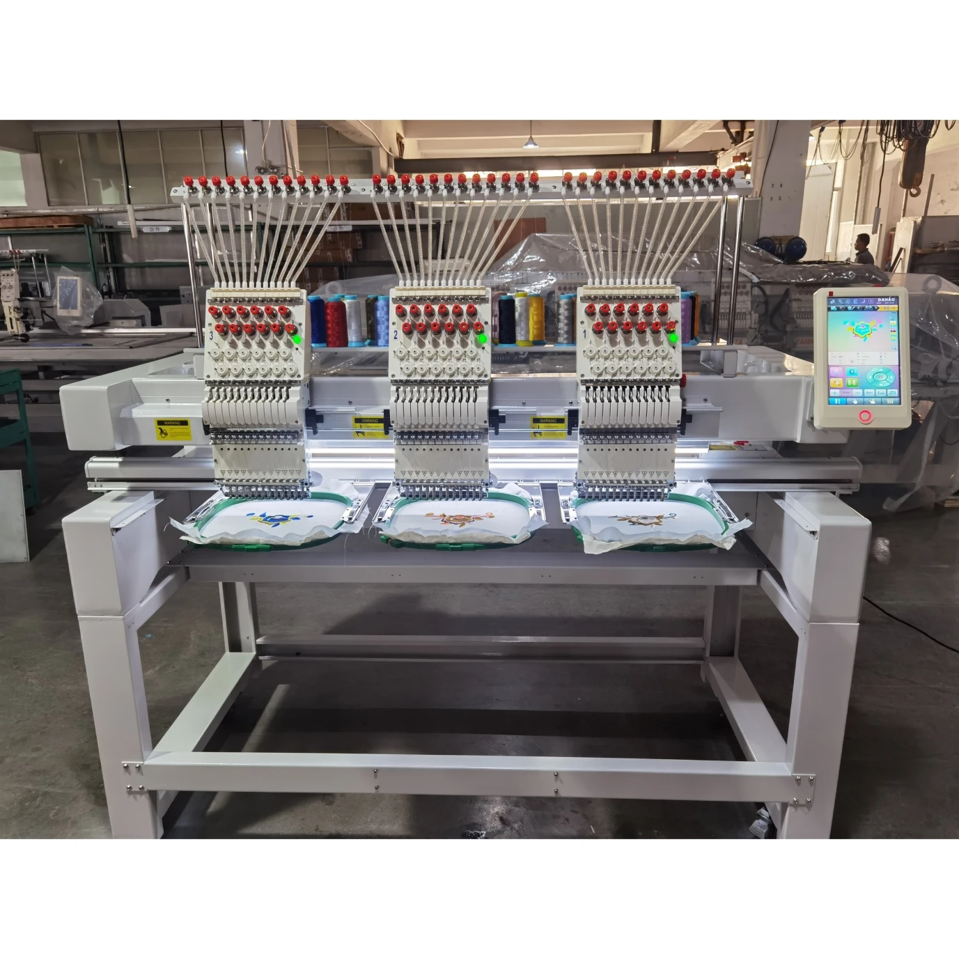 Dahao 15 needle embroidery machine computerized with good price