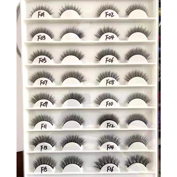 Faux Mink Silk Strip Eye Lashes 3D Mink Lashes 25mm Real Siberian Mink Eyelashes Private Label Wholesale Long Dramatic 3d Clear