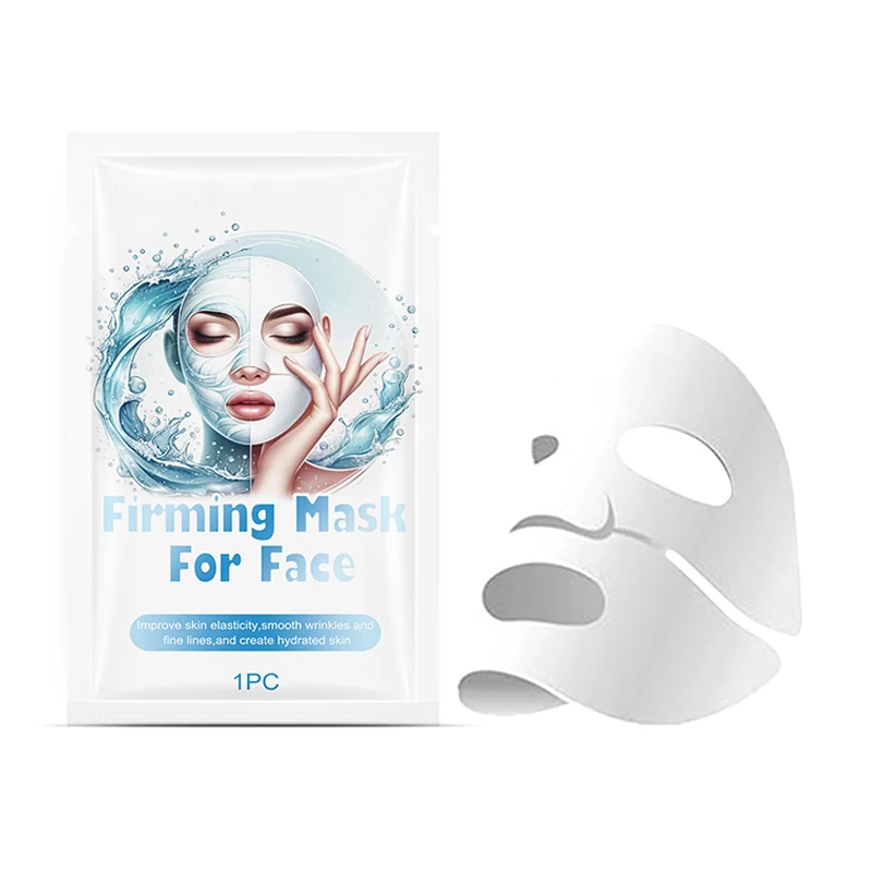 VE Glowing Skin Crystal Collagen Hydrogel Firming Moisturizing Whitening With Hyaluronic Acid Serum Face Sheet Mask