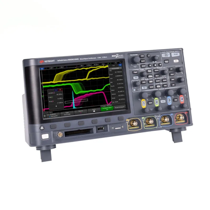 Keysight MSOX3054G mixed-signal oscilloscope: bandwidth of 500 MHz, 4 analog channels and 16 digital channels