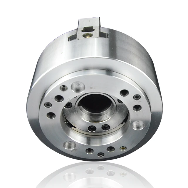Multiple sizes 3 Jaw Hydraulic Chuck Through Hole Chuck Lathe Machine CNC Power Chuck