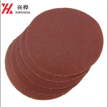 9 in. 80-Grit Drywall Sanding Disc with Hook and Lock Backing /Round sandpaper