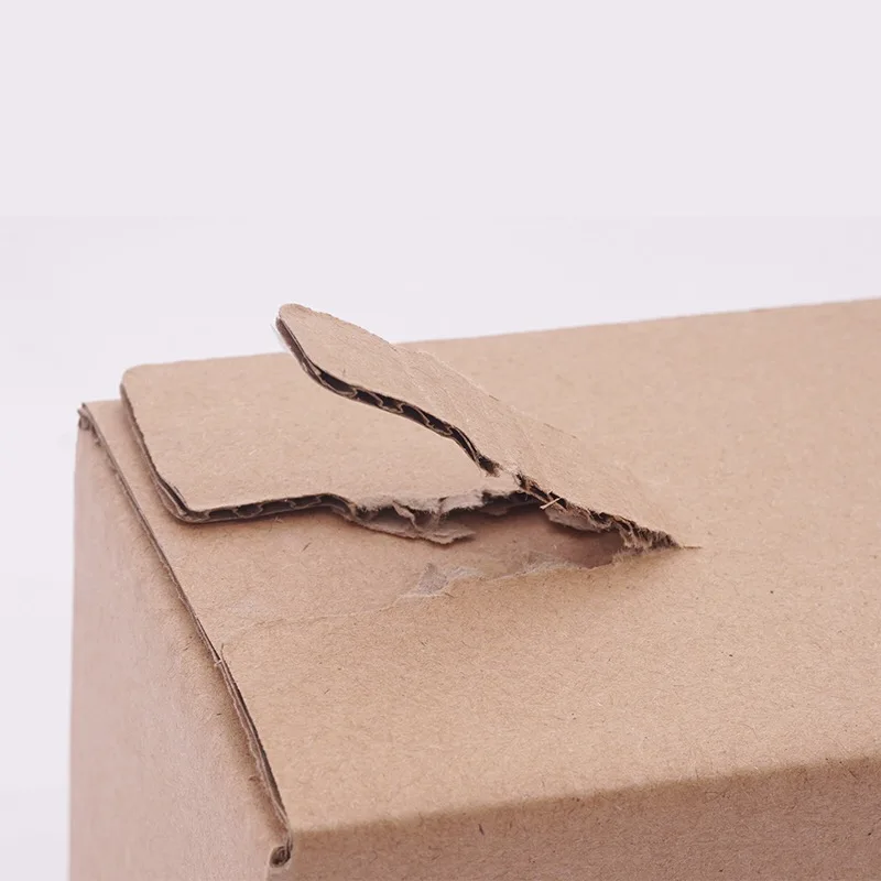 Stock Tape-free zipper open paper carton box
