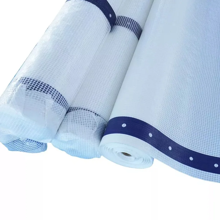 High Strength String Reinforced PE/Poly Sheeting Scaffolding tarpaulin  Covers for Container Building