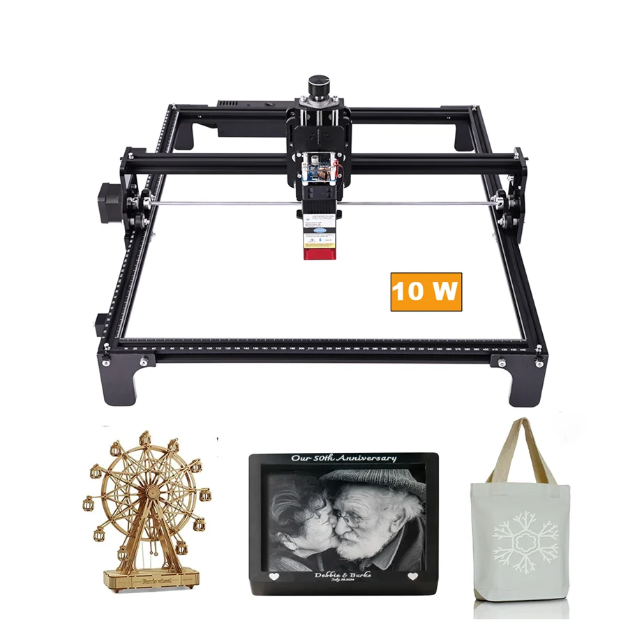 10W optical power metal mini Portable laser printer 3d lazer engraving machine,Lazer Engraver machine