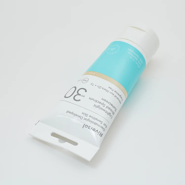 skincare special sealed end plastic tube 100ml 150ml lotion tube body cream tube packaging for cosmetic