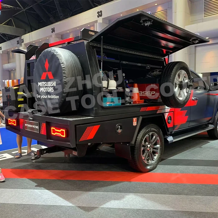 ute canopy for dual cab pick up truck tool boxes