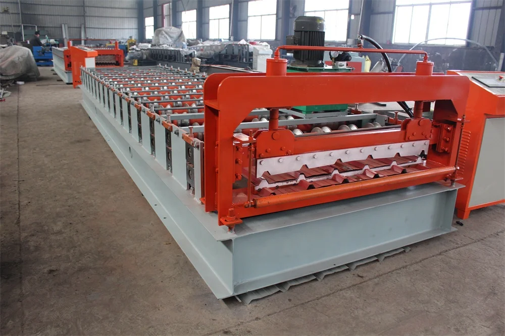 High Quality Corrugated Roof Sheet Making Machine Sheet Roll Forming Machine Automatic Metal Machine