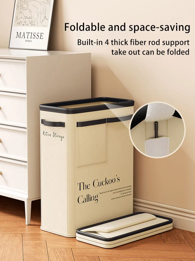 Portable Foldable Hamper Laundry Basket 75l Collapsible Large Clothes Storage Laundry Hamper Slim Bath Basket For Corner Dorm