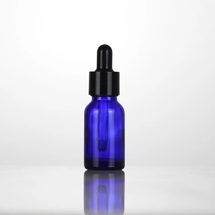 15ml cosmetic serum bottle hemp oil bottle glass dropper bottle