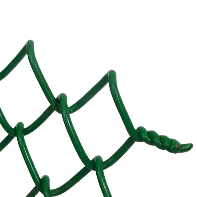 Hot dipped galvanized powder coated R1.8*15m Roll Galvanized Chain Link Fine Wire Mesh