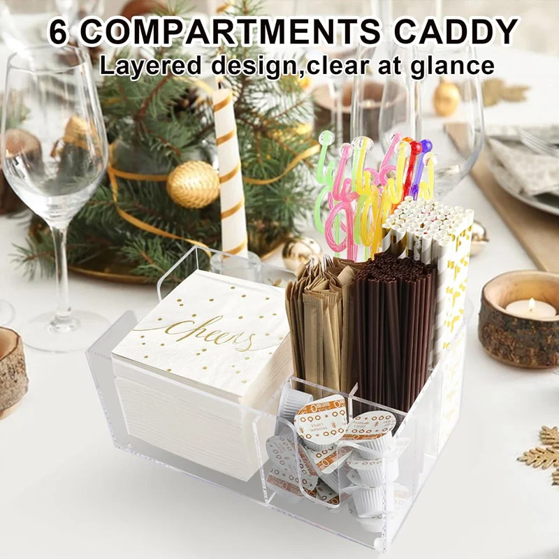 Customized Acrylic Cutlery Organizer