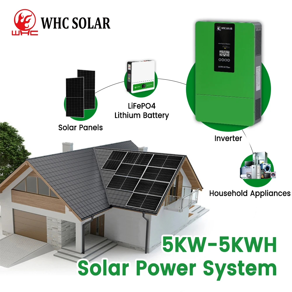 Waterproof Low Frequency Inverter Mppt 48V To 220V 3.6Kw 5Kv Hybrid Inverter Direct Stock