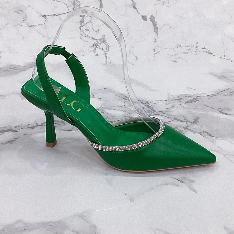 SH024 Women Trendy Cusp Woman Stiletto High Sandals Sexy Womens Heels 2022