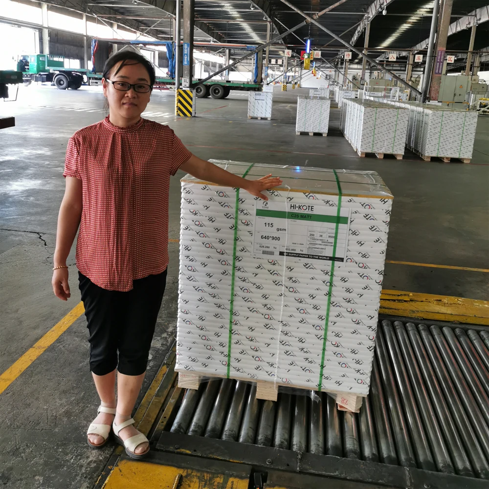 Wholesale APP HI-KOTE/NEVIA High Premium Coated C2S art paper