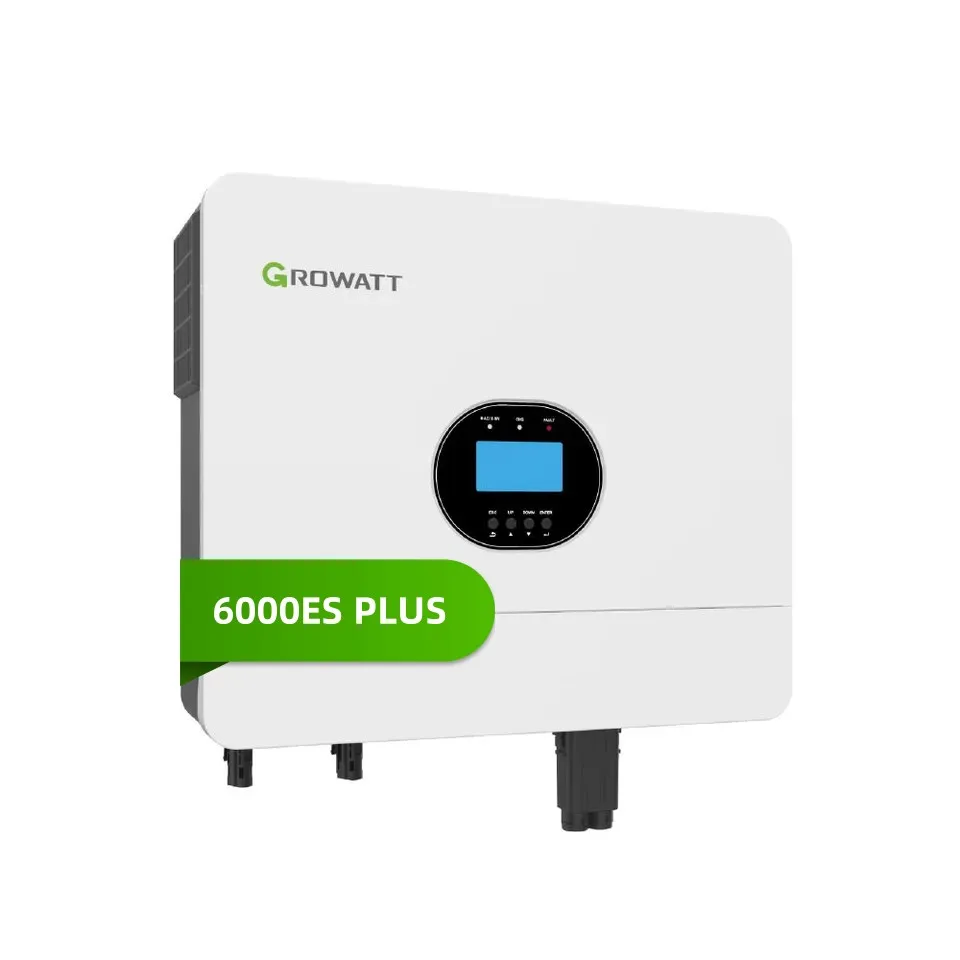 6 кВт 48 В GROWATT SPF 6000 ES плюс Вт выключенный солнечный инвертор для полной солнечной системы