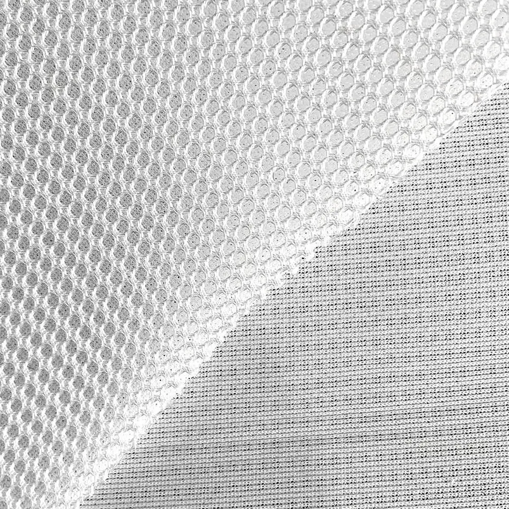 China Supplier Competitive Price Eco-friendly 100% Polyester 3D Air Mesh Spacer Sandwich Fabric For Sport Shoes